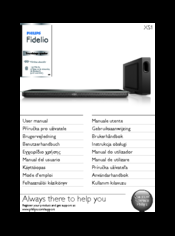 Philips Fidelio XS1 User Manual