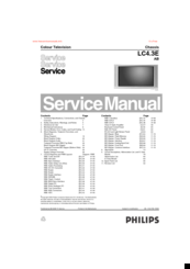 Philips LC4.3E Service Manual