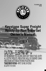 Lionel Chesapeake Super Freight Owner's Manual