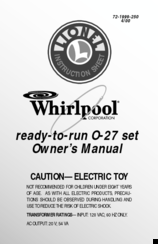 Lionel Whirlpool 0-27 Owner's Manual