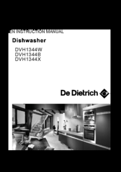 DeDietrich DVH1344X Instruction Manual