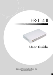 Lantech HR-114 II User Manual