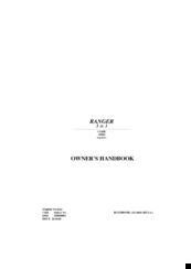 Ranger 436D Owner's Handbook Manual