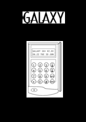 Honeywell Galaxy 16 plus User Manual