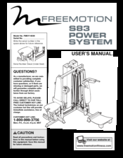 FREE MOTION S83 User Manual