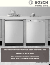 Bosch SHE53L Use And Care Manual