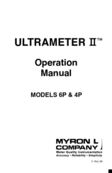 Myron L Ultrameter Ii 6pfc Manuals Manualslib