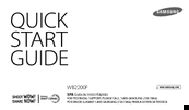 Samsung WB2200F Quick Start Manual