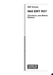 Iveco N60 ENT M37 Technical And Repair Manual