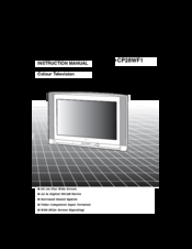 Sanyo CP28WF1 Instruction Manual