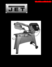 Jet HVBS-56M Operating Instructions And Parts Manual