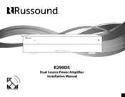 Russound R290DS Installation Manual