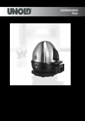 Unold Onyx 8035 Instructions For Use Manual