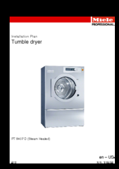 Miele PT 8407 D Installations Plan