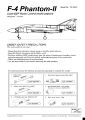 Fly Fly Hobby F-4 Phantom-II FF-D007 Manual