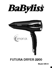 BaByliss FUTURA DRYER 2200 User Manual