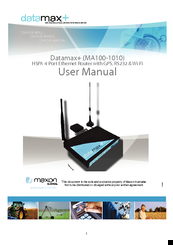 Datamax MA100-1010 User Manual