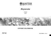 Hayter 005G Owner's Handbook Manual