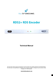 BW Broadcast rds2+ Technical Manual