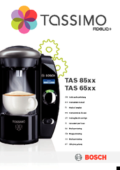 Bosch Tassimo TAS 85xx Instruction Manual