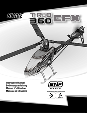 Horizon Hobby Blade Trio 360 CFX Instruction Manual