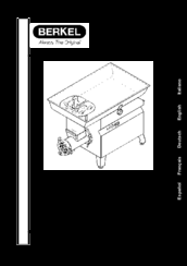 Berkel BM+42F Use And Maintenance Manual