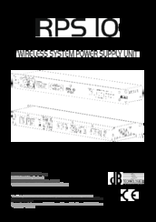 dB Technologies RPS10 User Manual