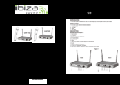 Ibiza sound UHF-1D User Manual