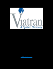 Viatran IDP10-V Installation, Calibration And Operations Manual