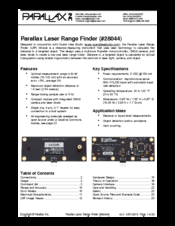 Parallax 28044 User Manual