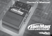 JamMan Solo XT Owner's Manual