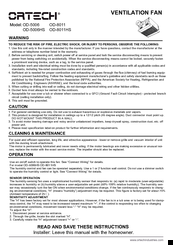 Ortech OD-5006 User Manual