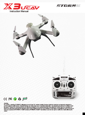 STORM RC X3UCAV Instruction Manual