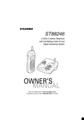 Sylvania ST88246 Owner's Manual