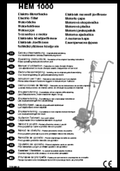 Mikron HEM 1000 Operating Instructions Manual
