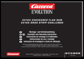Carrera 25124 CHECKERED FLAG RUN Assembly And Operating Instructions Manual