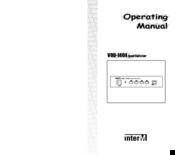 Inter-m VQD-1404 Operating Manual
