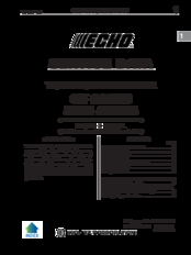 Echo GT-220ES Service Data