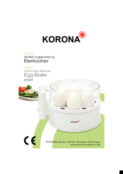 Korona 25301 Instruction Manual