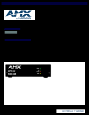 Harman NXB-KNX Instruction Manual