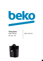 Beko BKK 2152 NS User Manual