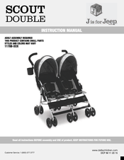 Delta Childrens Products SCOUT DOUBLE 11708 SERIES Instruction Manual