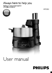 Philips HR1050 User Manual
