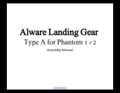 Alware Landing Gear Assembly Manual