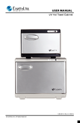 Earthlite UV Hot Towel Cabinet Standard User Manual