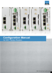 Mdex MX7 series Configuration Manual