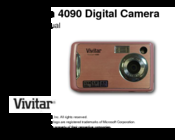 Vivitar ViviCam 4090 User Manual