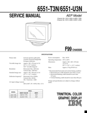 Ibm 6551-T3N Service Manual