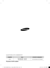 Samsung AR12JV5HBWK User & Installation Manual
