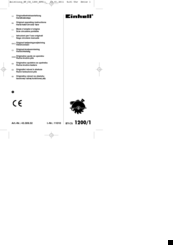 EINHELL BT-CS 1200/1 Original Operating Instructions